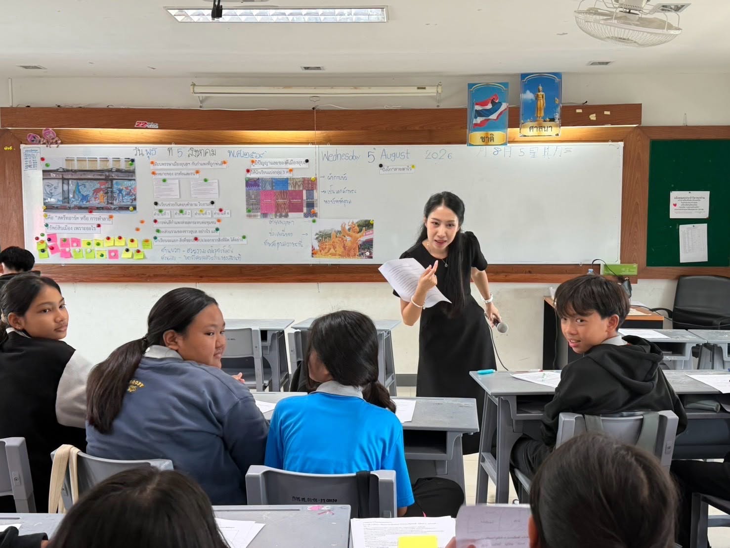 ภาพบรรยากาศการนิเทศติดตามโครงการ PTRU Model (Professional Teacher of Rajabhat University) วงรอบที่ 1