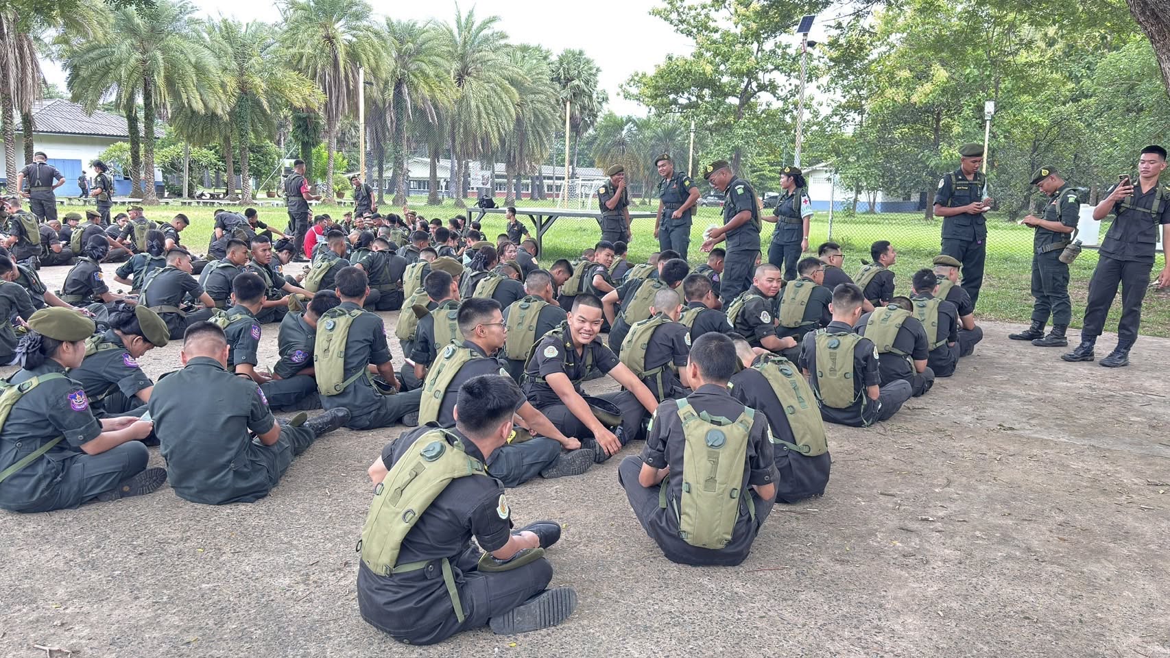 นักศึกษาวิชาทหาร สาธิต มรภ.อุบลฯ เข้าร่วมการฝึก ประจำปีการศึกษา 2569